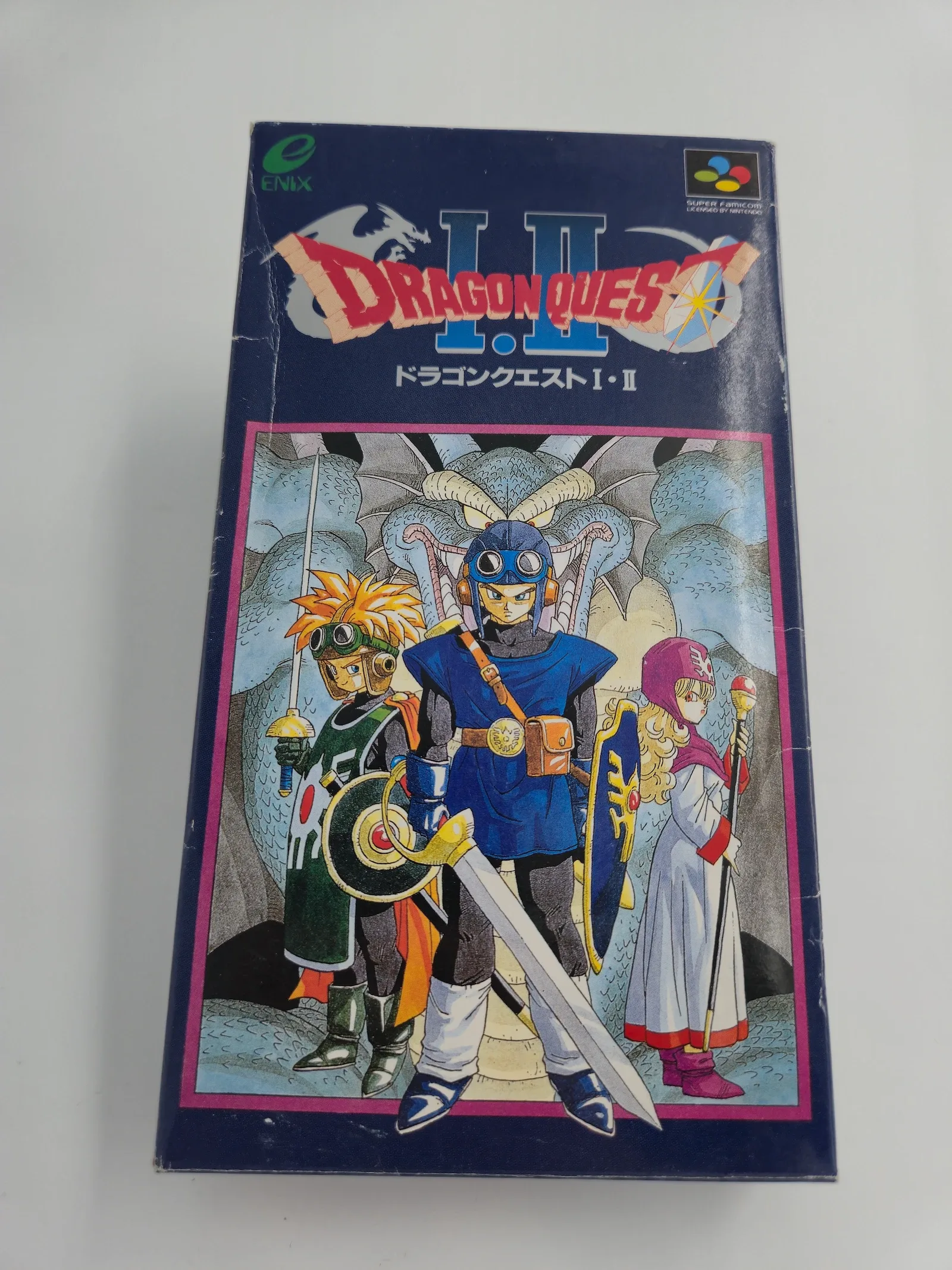 Dragon Quest I & II japonés Super Famicom - Imagen 2