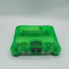 Nintendo 64 edición transparente verde