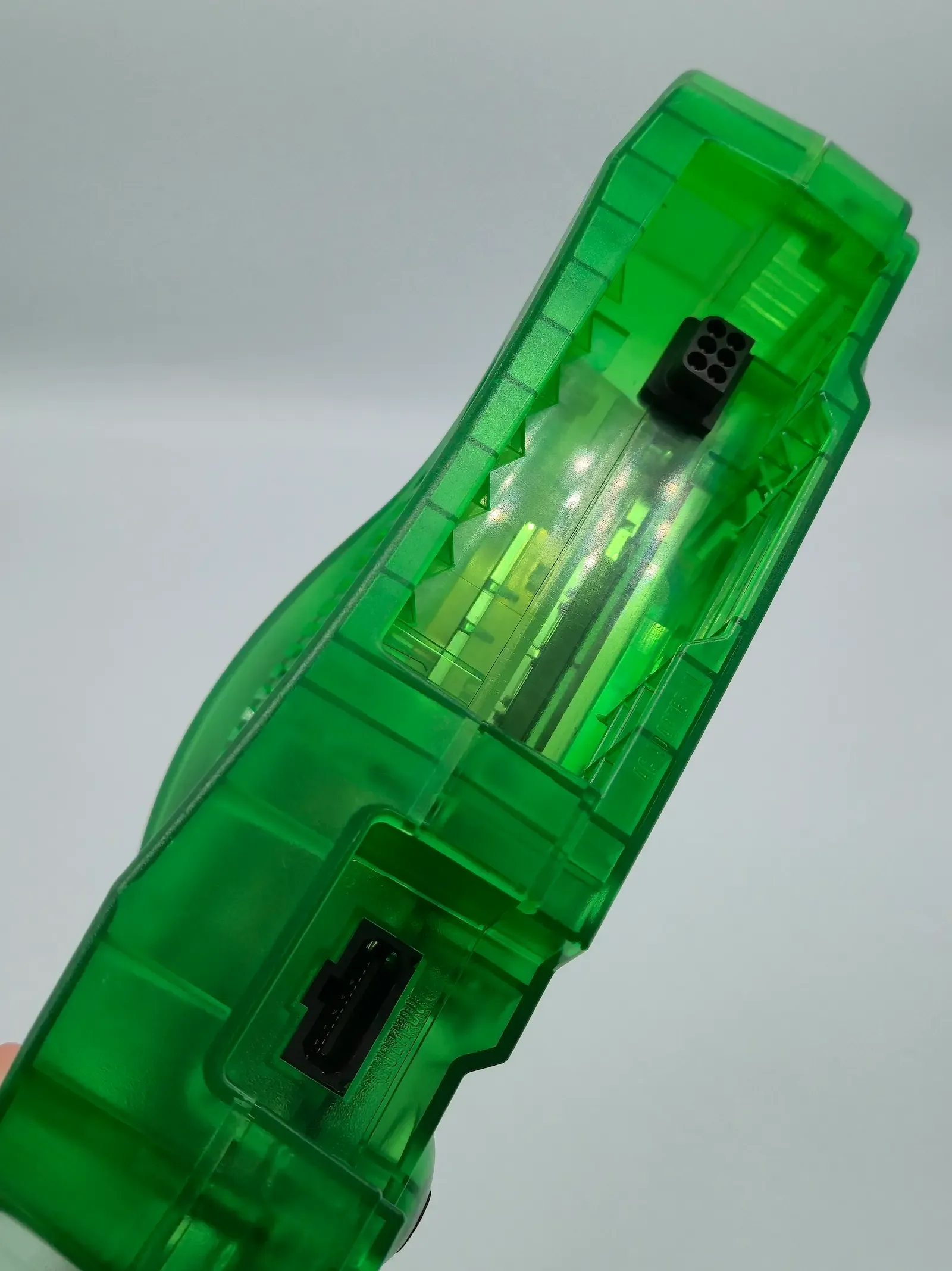 Nintendo 64 edición transparente verde - Imagen 6