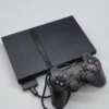 Consola Sony PlayStation 2 Slim negra con mando