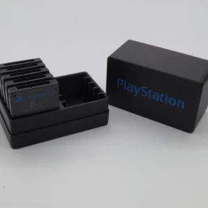 Organizador con tapa para Memory Cards PS2