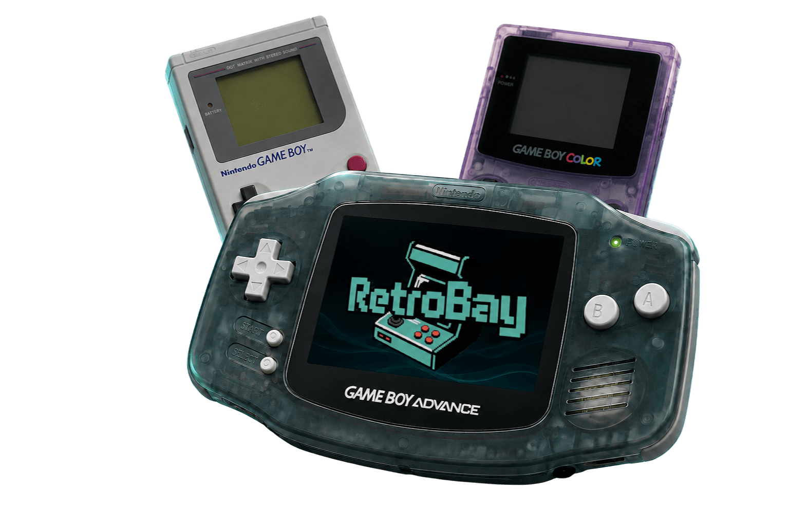 Game Boy modificadas por RetroBay