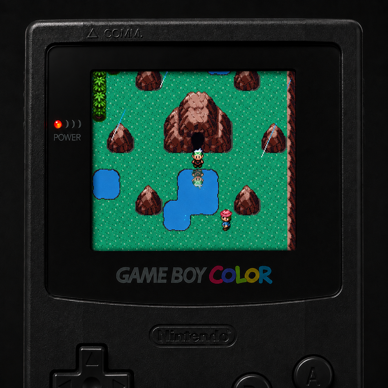 Pantalla IPS instalada en Game Boy Color