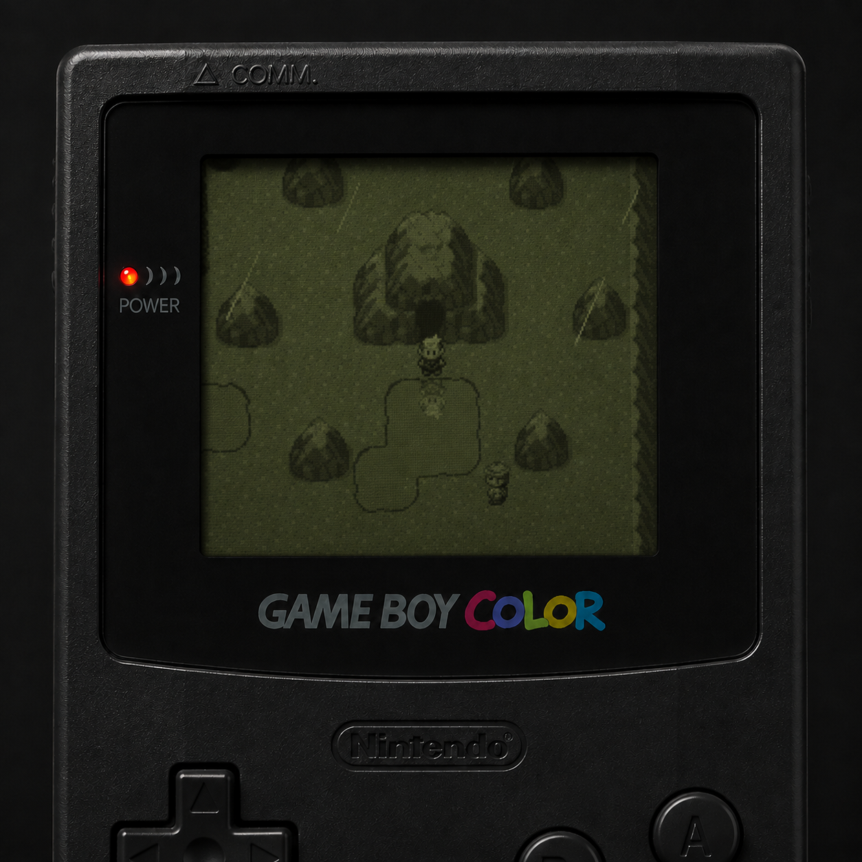 Pantalla original de Game Boy Color